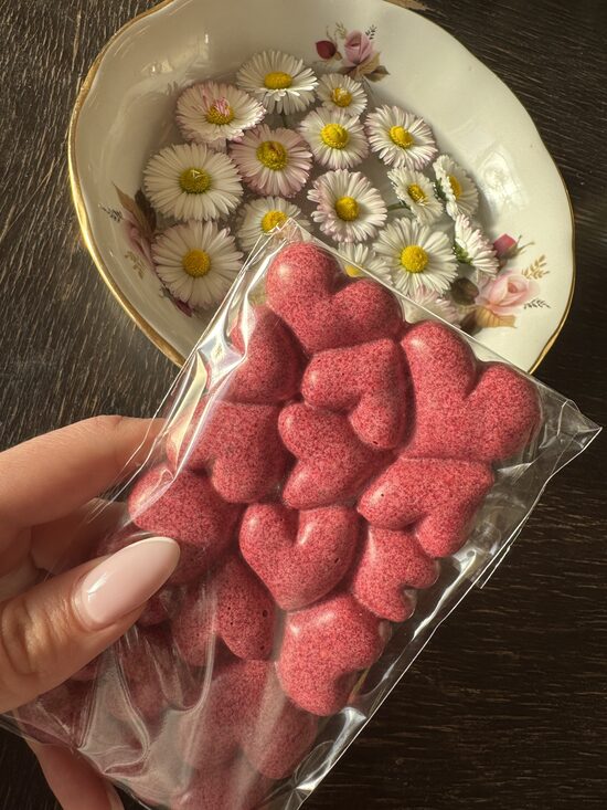 Baltā šokolāde ar augiem 